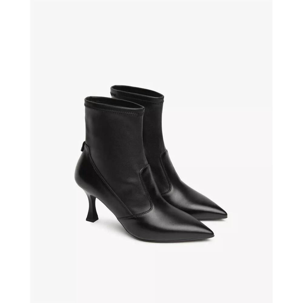 NEW NEROGIARDINI women's stretch ankle boot in black
